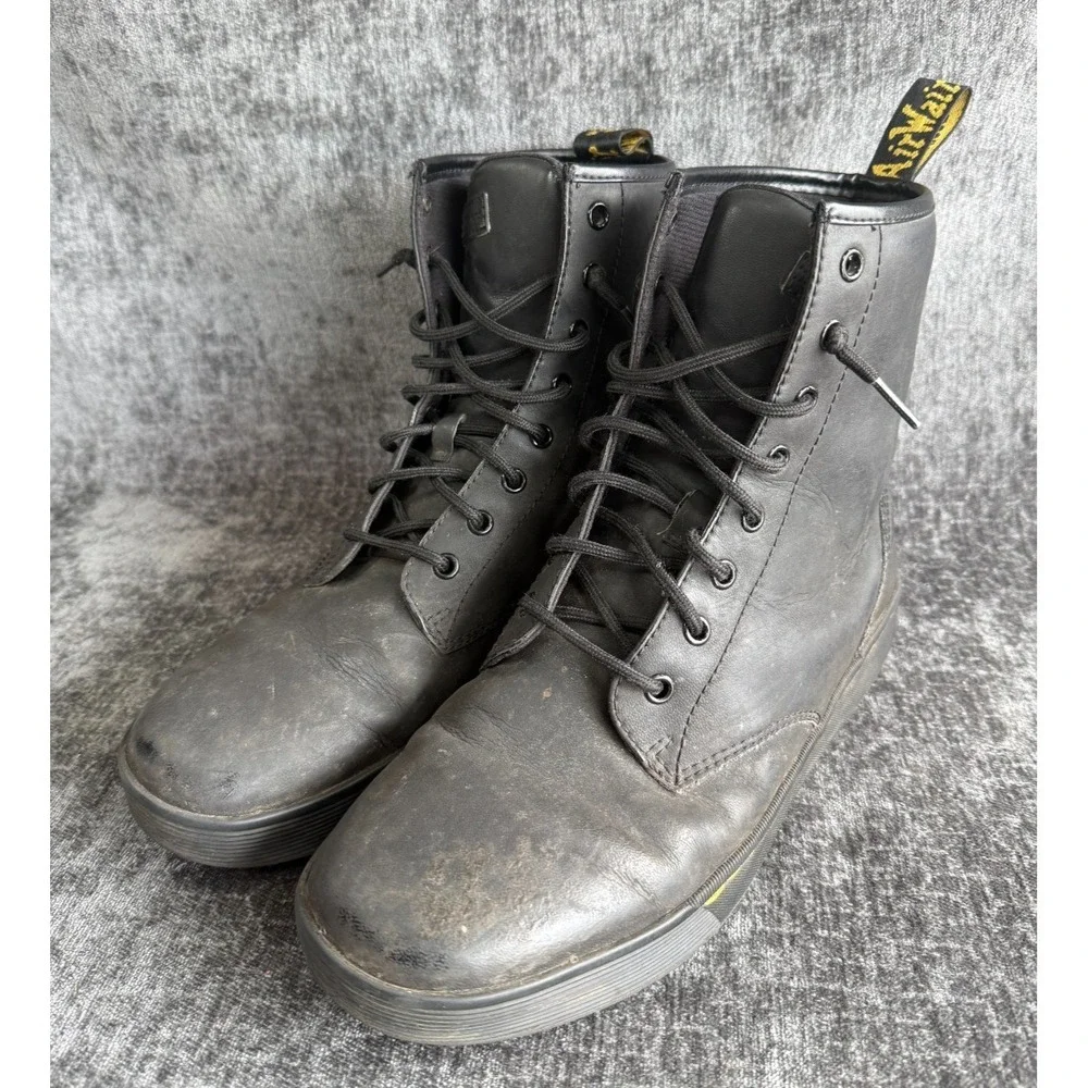 Dr. Martens CAIRO CHUKKA Mens Sz 11 Canvas Black Canvas Boots